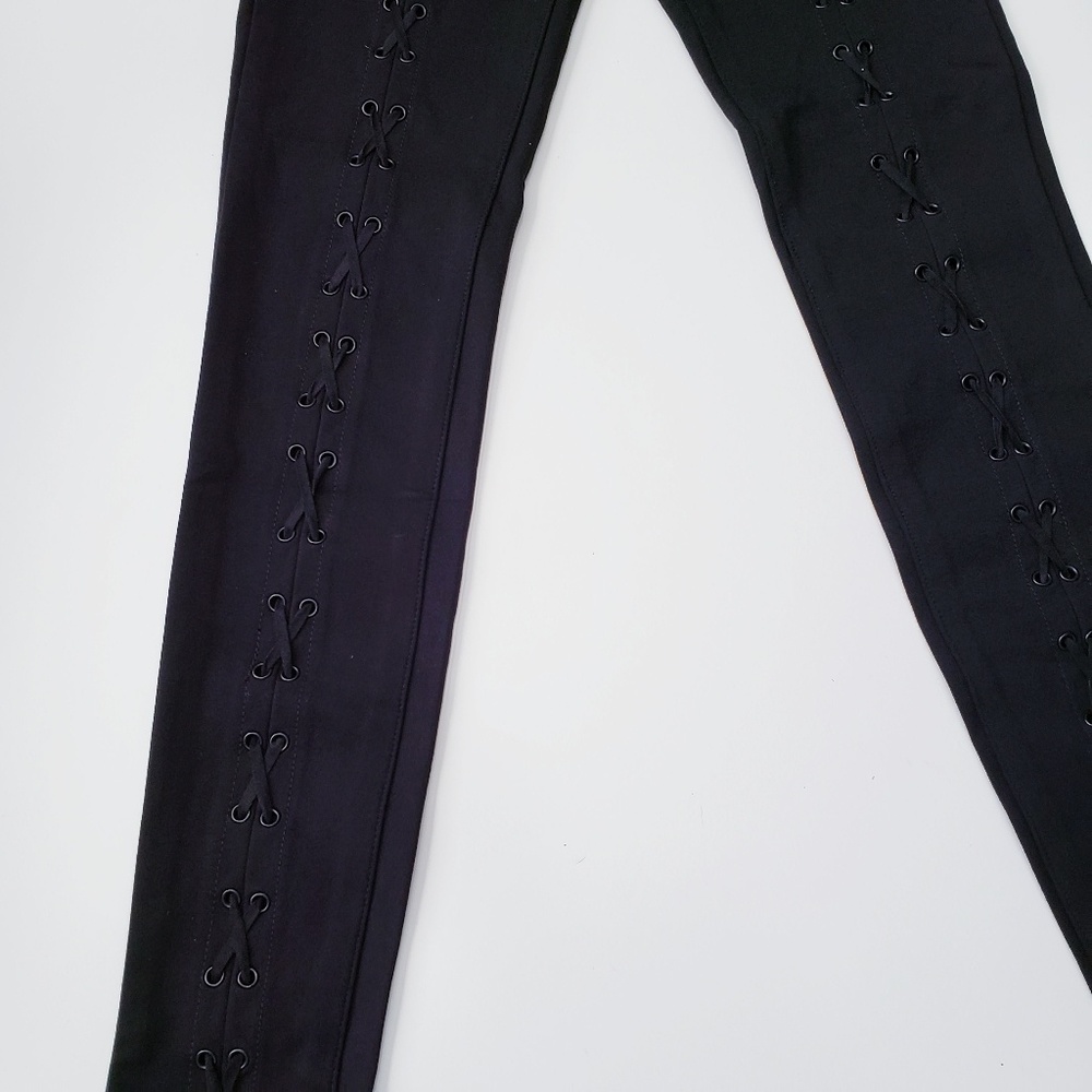 Tractr Blu Lace Up Pull On Skinny Jegging - Picture 6 of 6